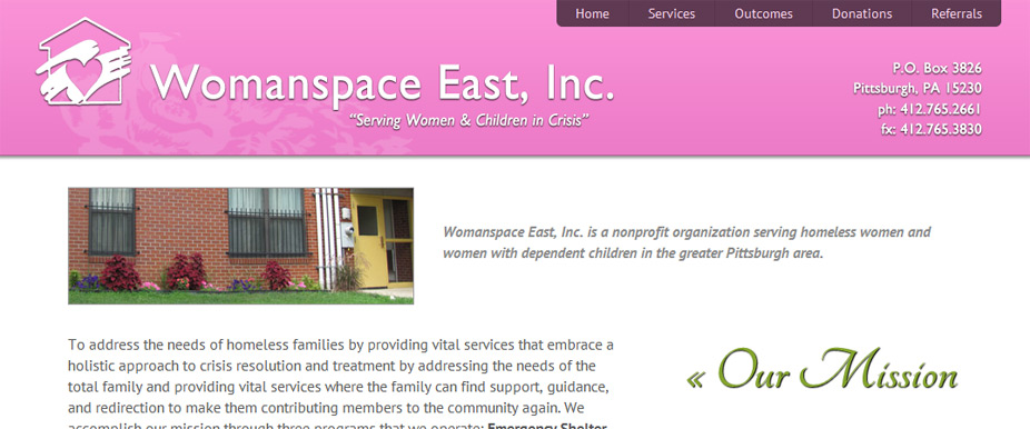 Womanspace East Screenshot